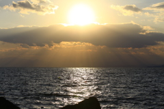 夕方