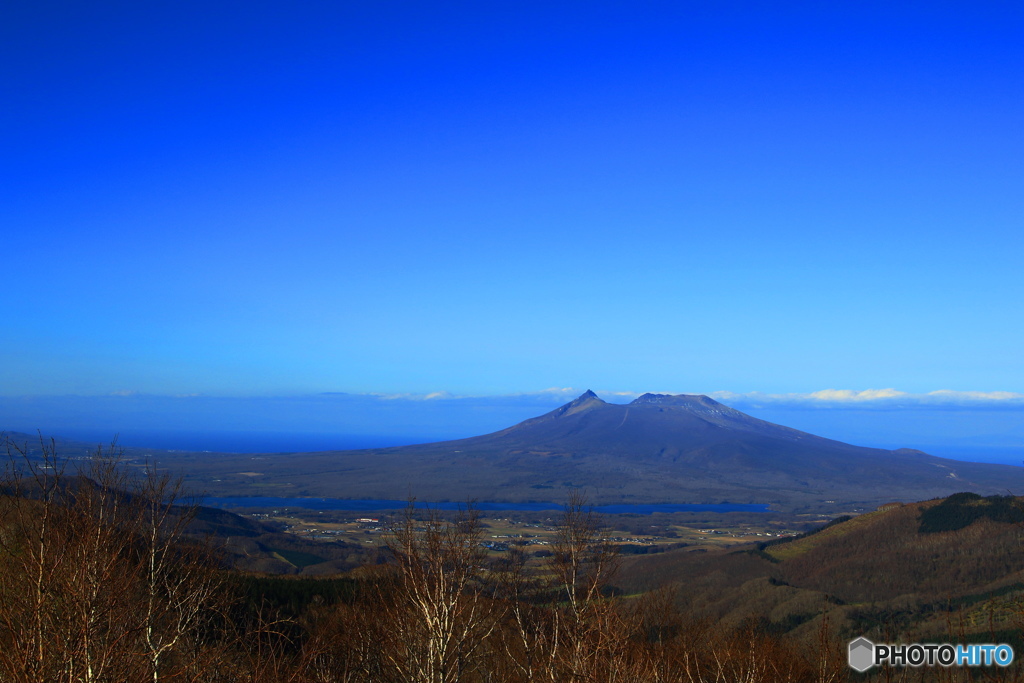 駒ヶ岳（七飯岳より望む）