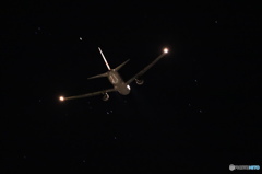 星と飛行機と