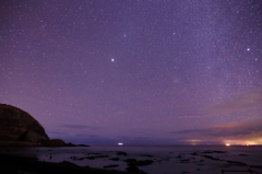 日浦海岸の星空②