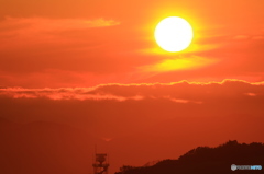 夕日