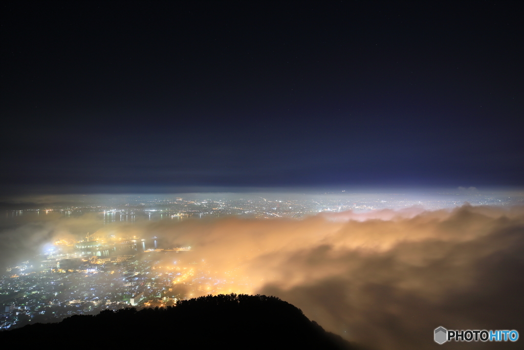 雲海夜景