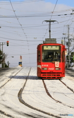幸せの赤い電車