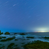 海と星空