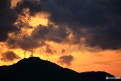 函館山の夕焼け