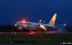 767着陸