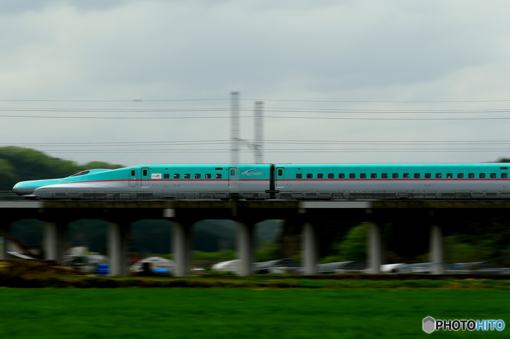 駆け抜ける