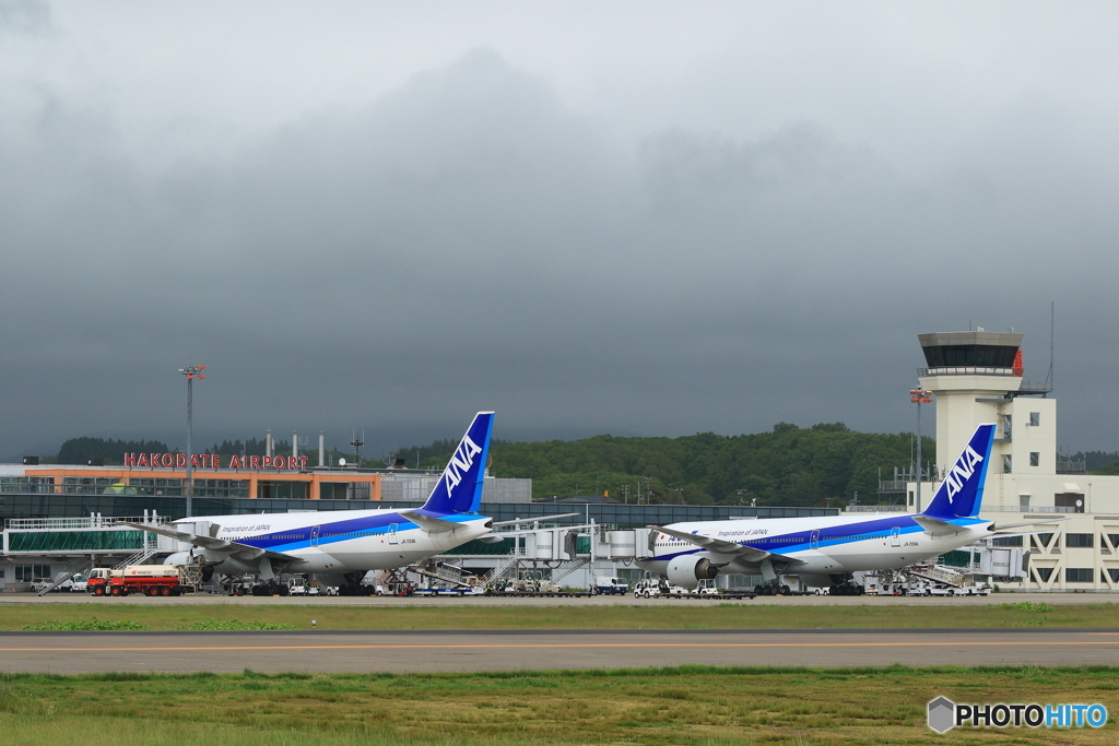 函館空港にて By Makorige Id 写真共有サイト Photohito