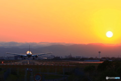 夕暮れ