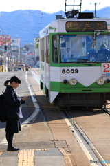 路面電車のある街