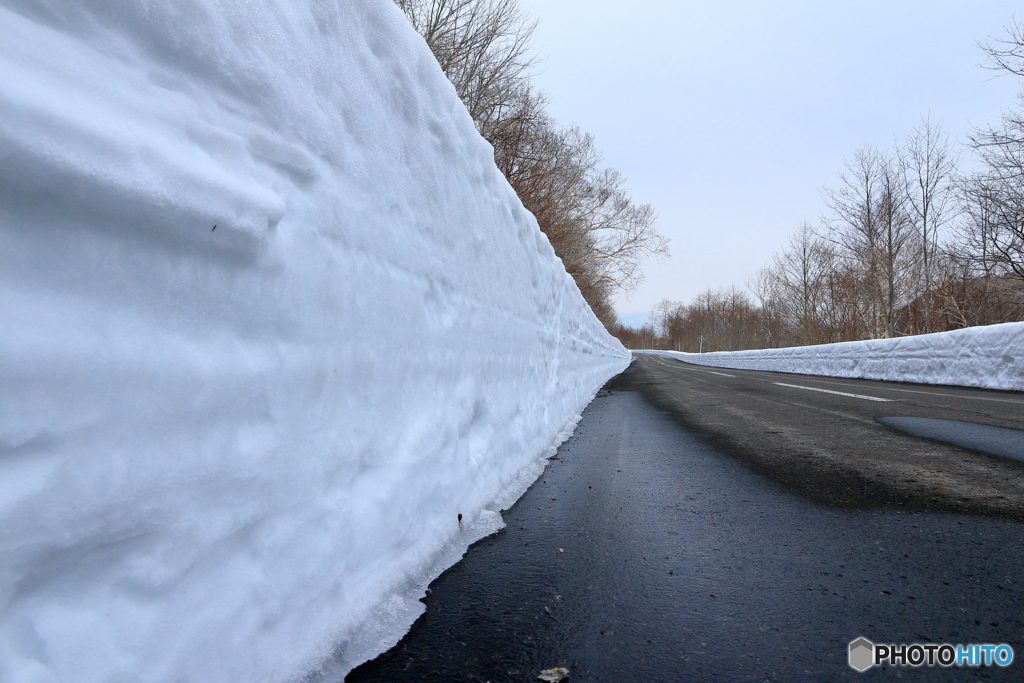 雪の壁