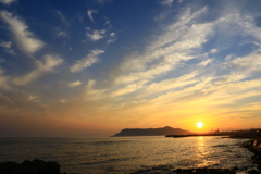 爽やかな夕焼