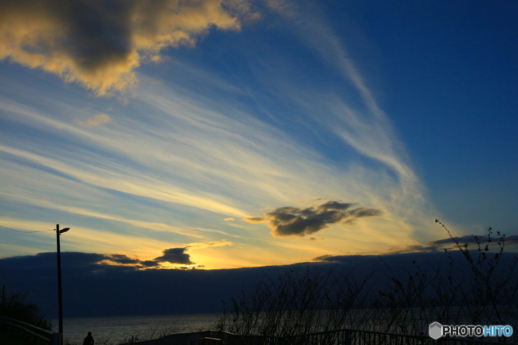 入船町夕景