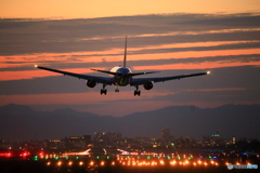 夕焼けが綺麗な日