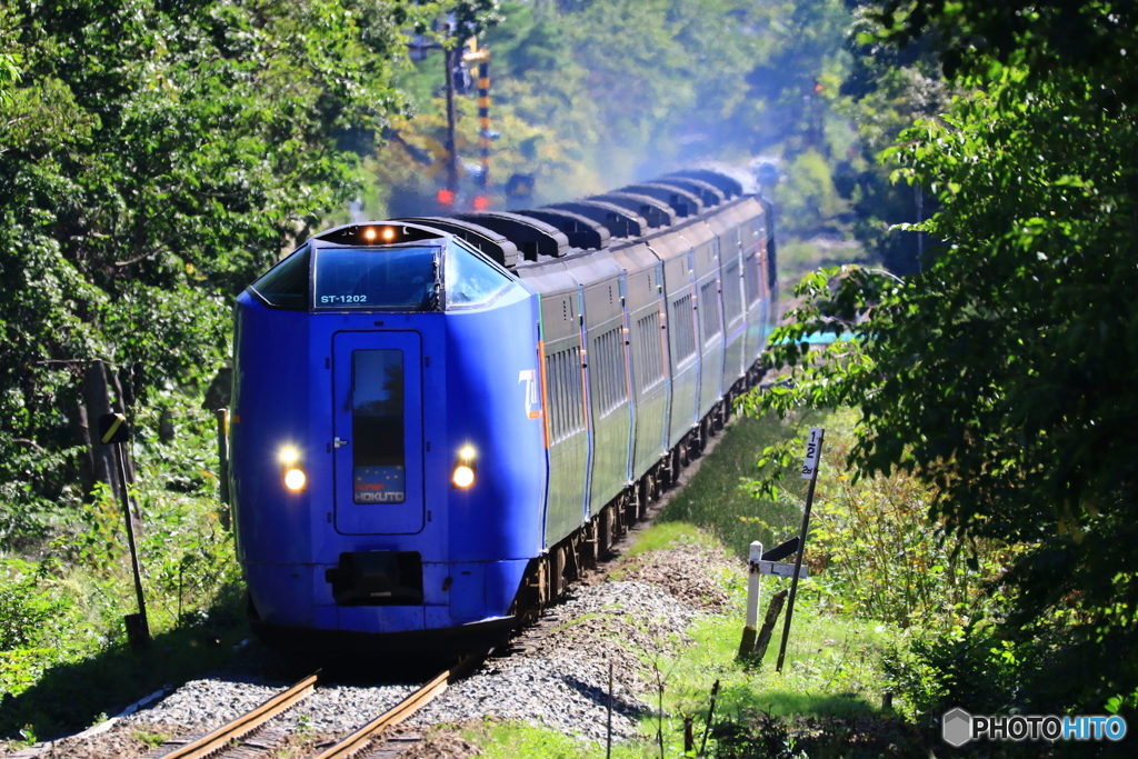 青い列車
