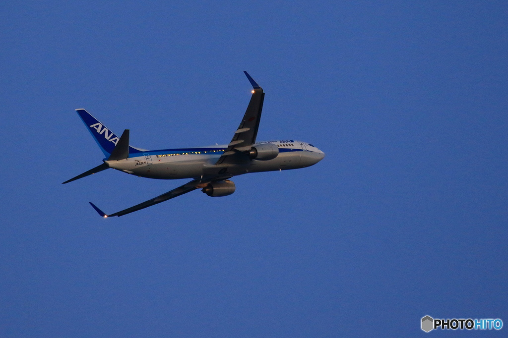 夕刻の７３７