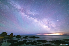 天の川（再現像サムヤン14mm）