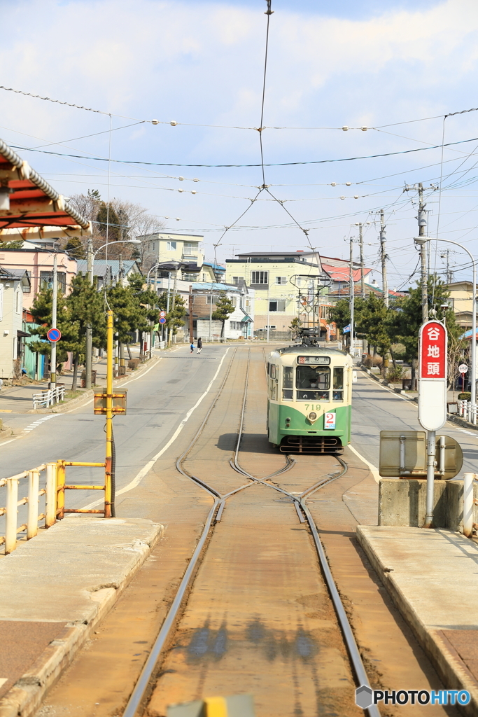 電車のある風景