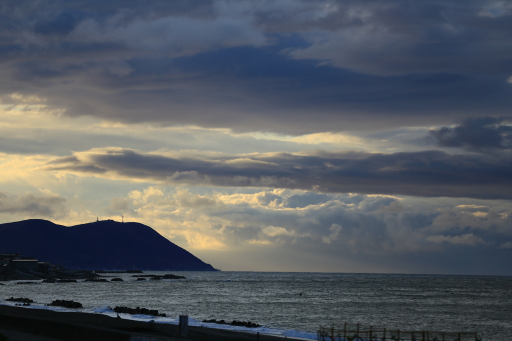 海と雲