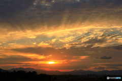 夕暮れ