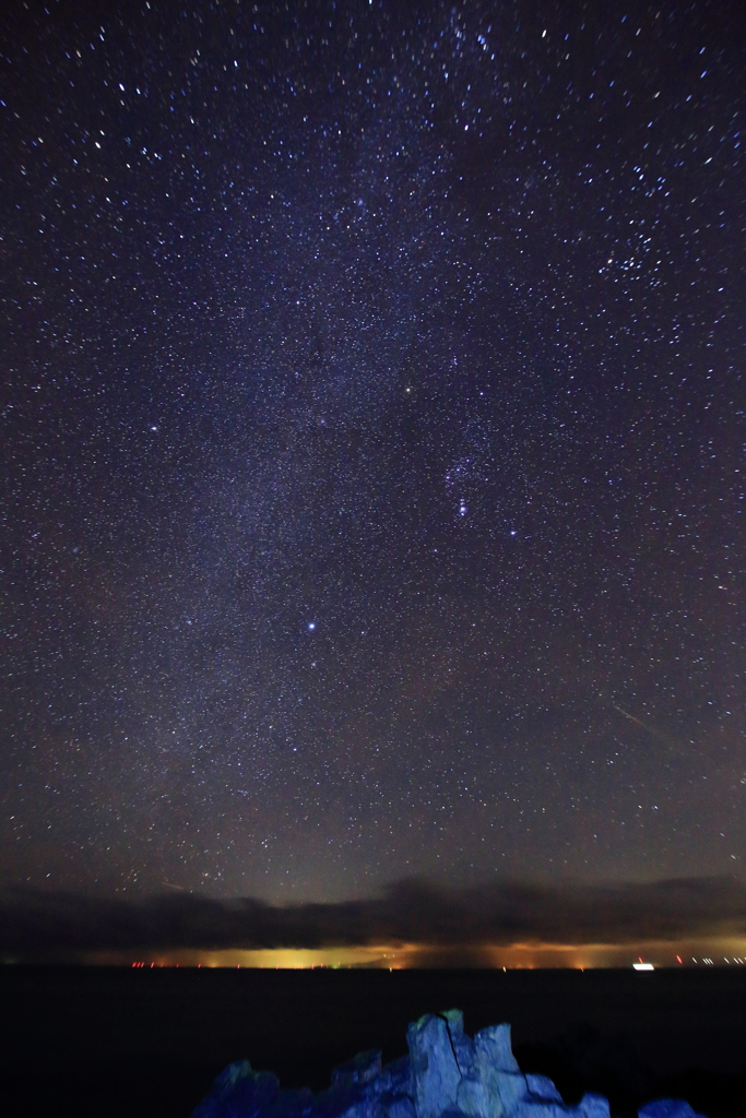 函館の星空