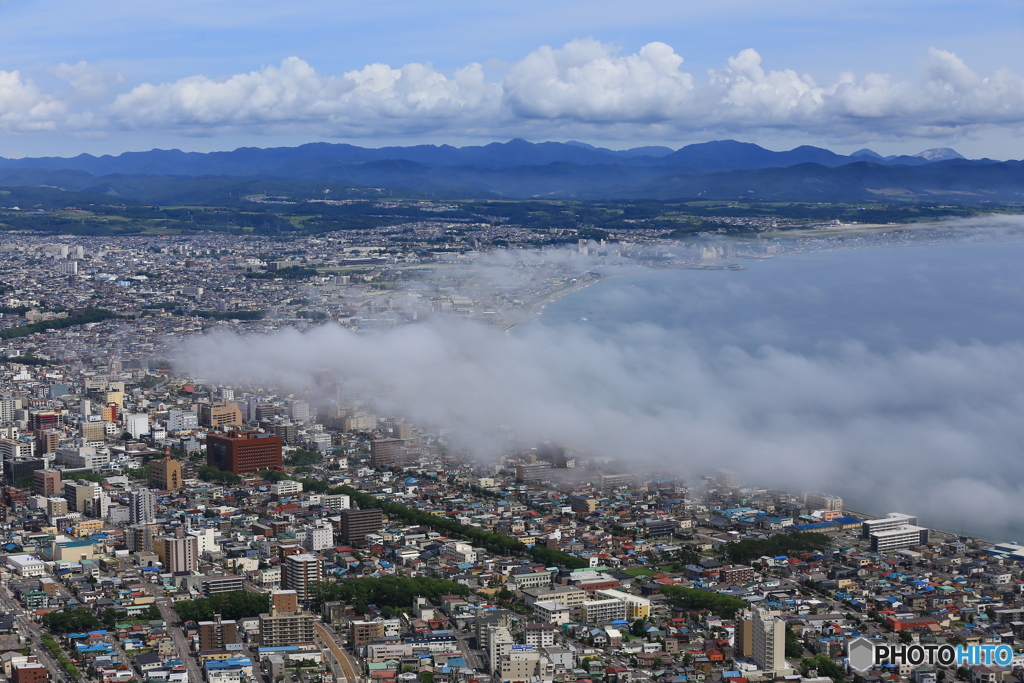 チョットだけ雲海（海霧）