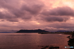 本日の夕景