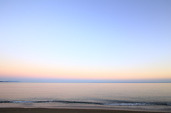 今日の夕日