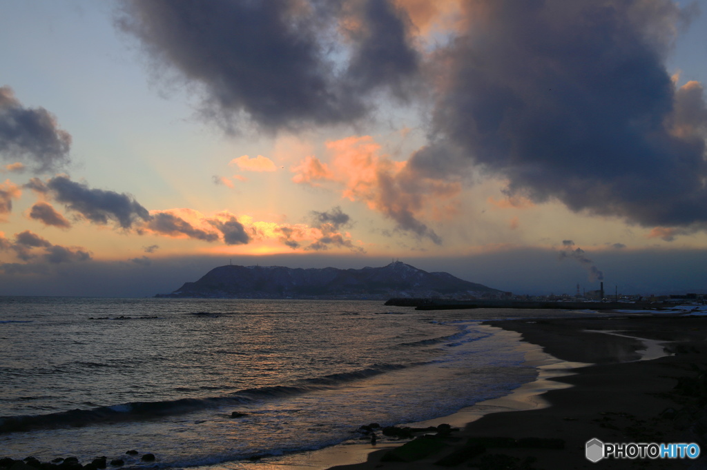 夕焼け海岸
