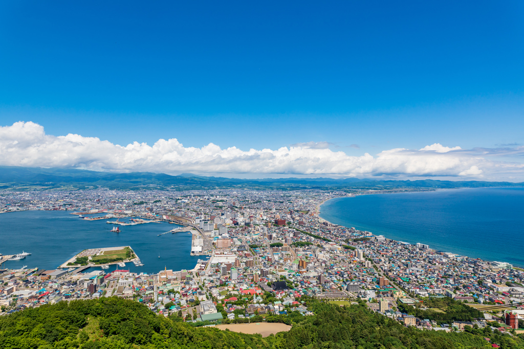 夏、函館