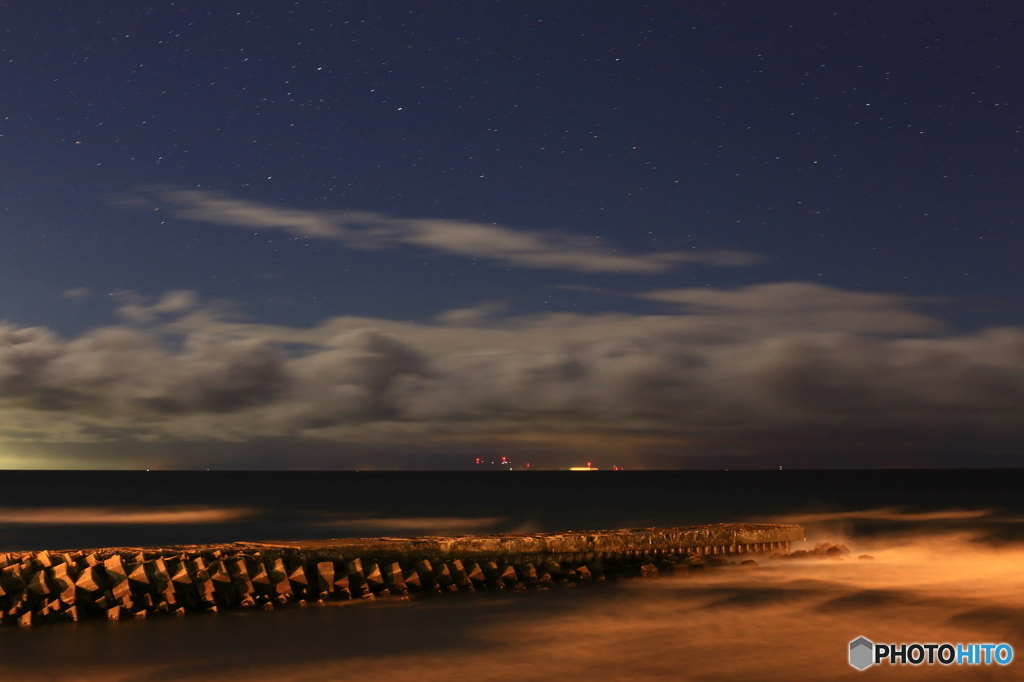 夜の海Ⅱ