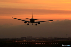 ７６７夕焼け