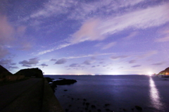 日浦海岸夜景