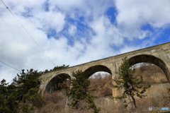 橋と青空