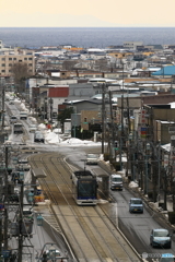 路面電車のある街