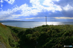 廃線と海原