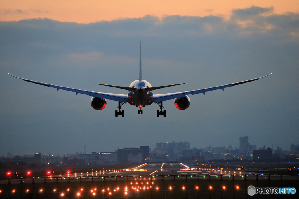 ７８７夕焼け