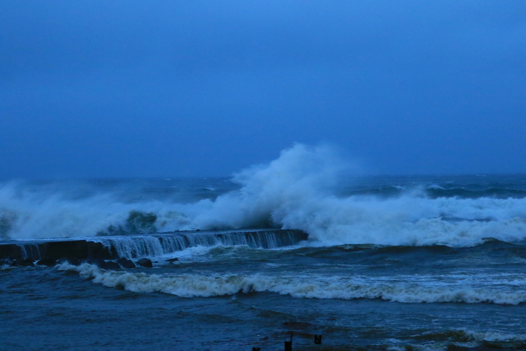 台風襲来