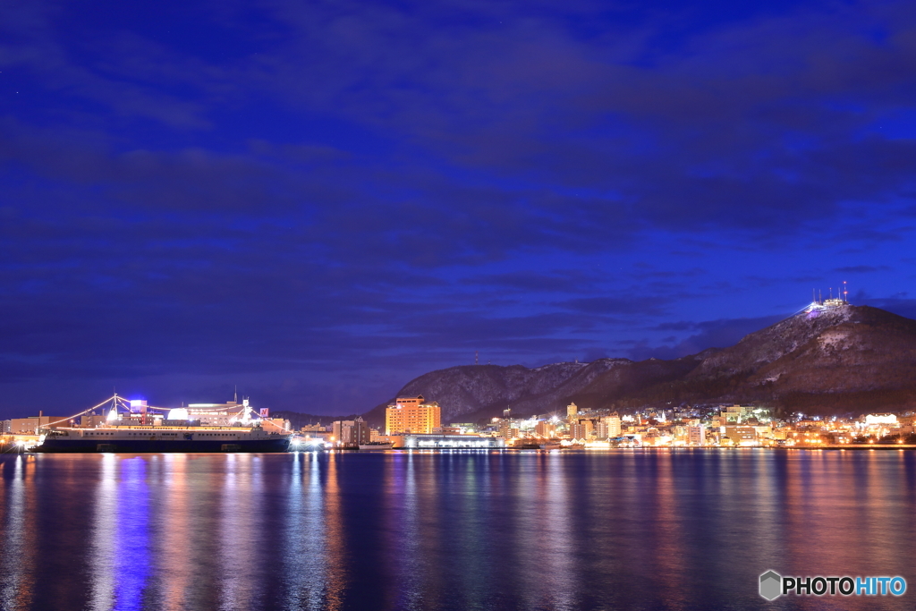 函館湾夜景