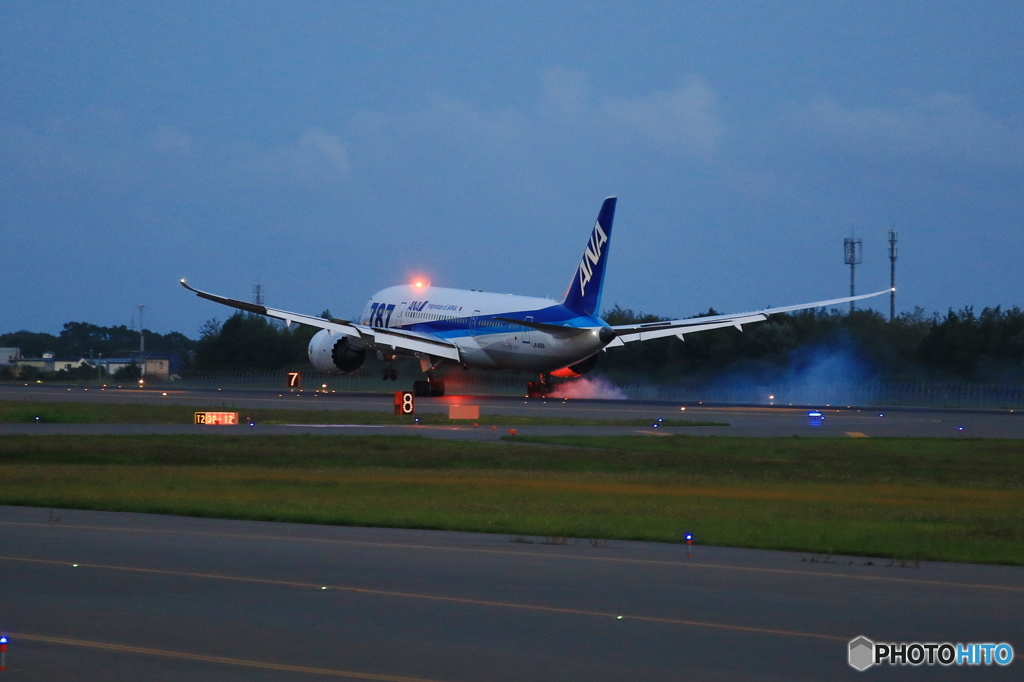 787着陸