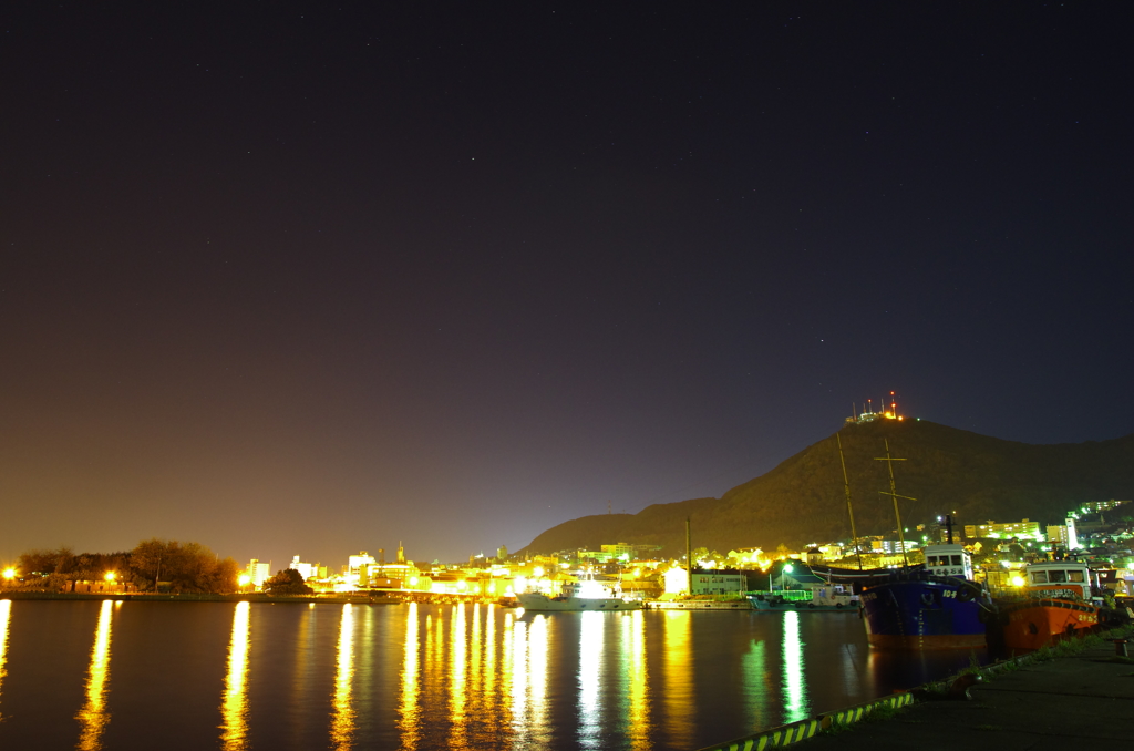 函館山　夜景