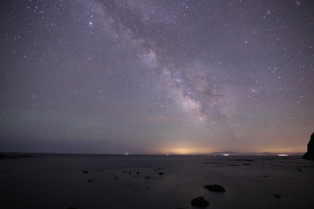 天の川　日浦海岸