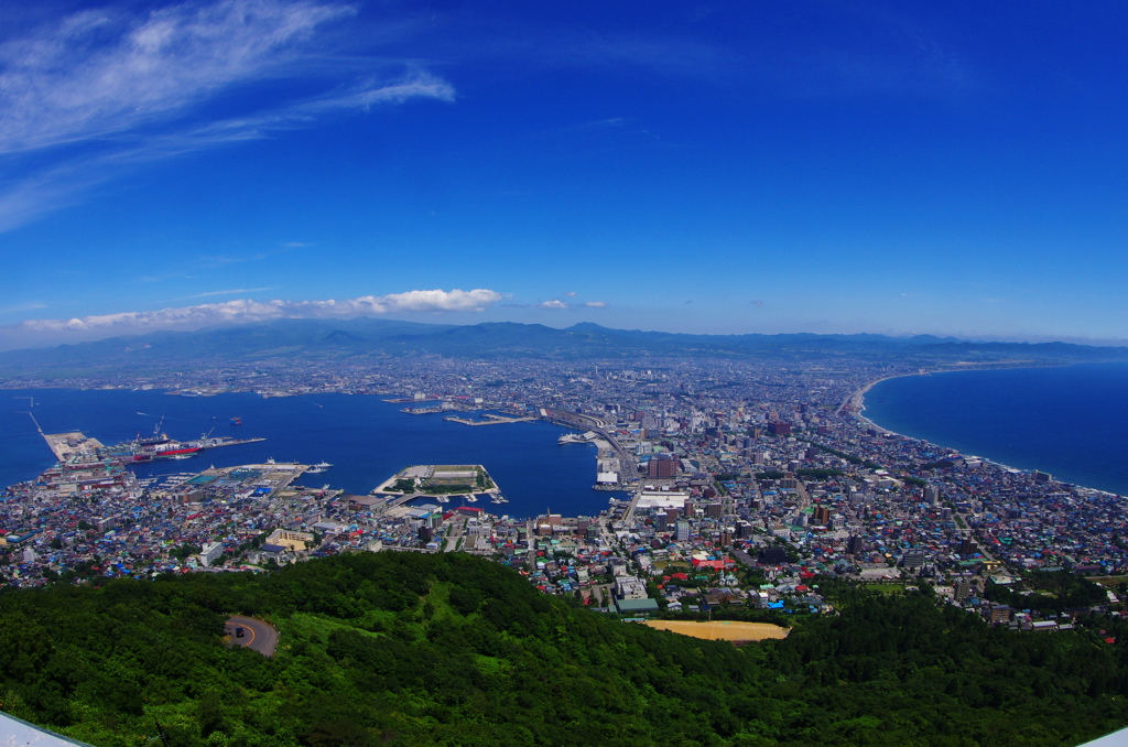 函館山からの眺望