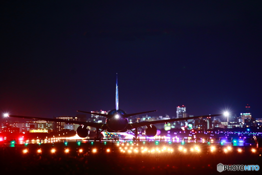 ７７７離陸