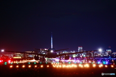 ７７７離陸