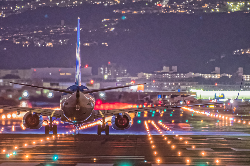 ANA B738の練炭