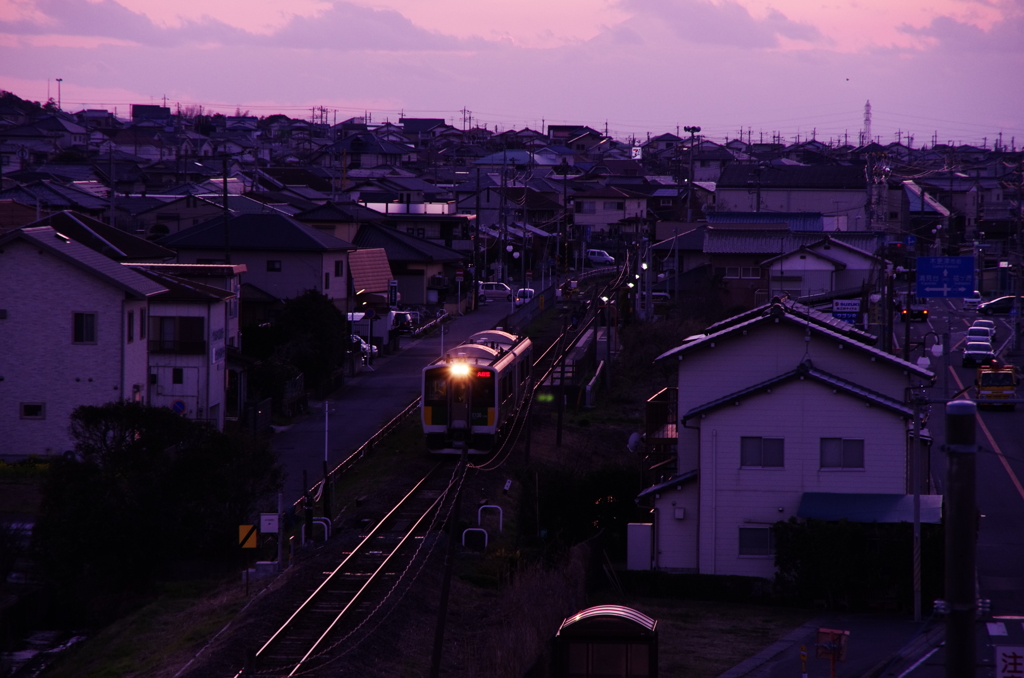 パー線と富士山