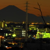 ボクの町と富士山