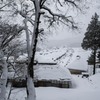 大内宿雪景色4
