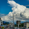 ゴジラ雲襲来